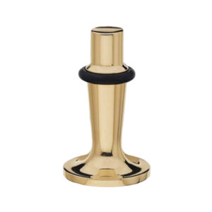 Mässing Dörrstopp, golvmonterad, 73 mm
